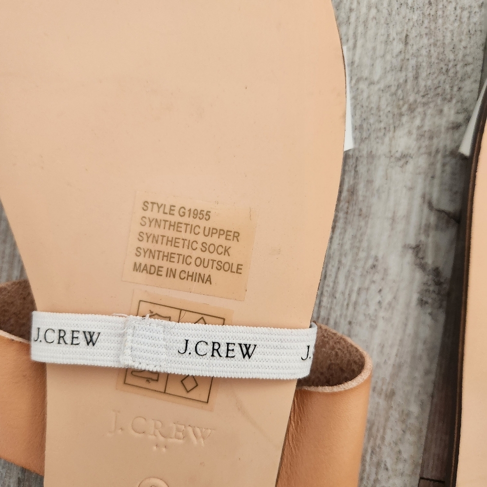 New J.Crew Two-Tone Sandals - Picture 4 of 5